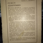 TSHERNAVIN : PUHUN ÄÄNETTÖMIEN PUOLESTA ( SIS POSTIKULU ) - pikkukuva 2