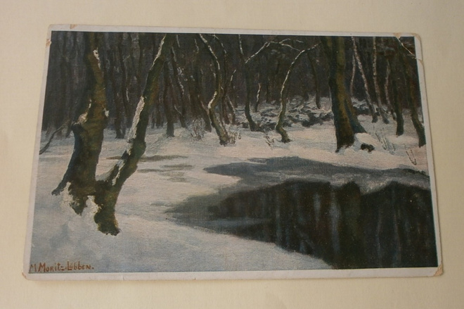 M. E. Moritz-Lübben: Decemberstimmung, p. 1924 Suomeen