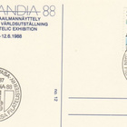 Vaasa postikonttori + erikoisleima 1987 - pikkukuva 2