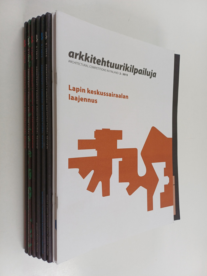 ARK vuosikerta 2015 (numerot 1-6 + arkkitehtuurikilpailuj...