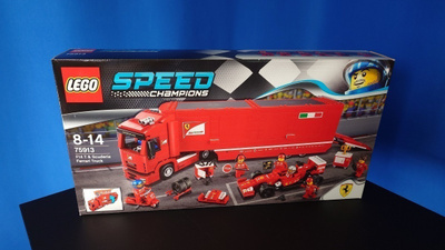 LEGO 75913: F14 T & Scuderia Ferrari Truck (UUSI)