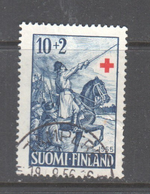 1955 PR 10 mk kaunisleimaisena.