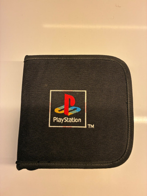 Vanha Playstation säilytys levykotelo