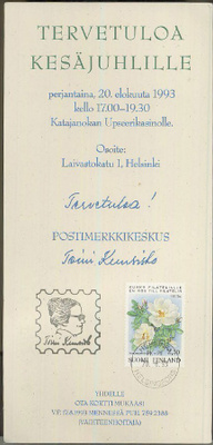 1993 Kutsu kesäjuhlille: Toini Kuusisto