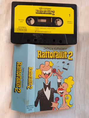 C- KASETTI: JUNNU & KUMPPANIT : RATTORALLIT 2
