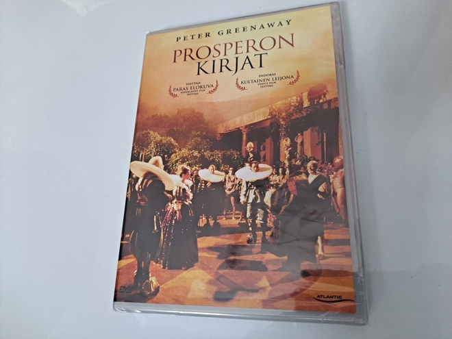 Prosperon kirjat (Prosperos Books) (DVD) (UUSI)