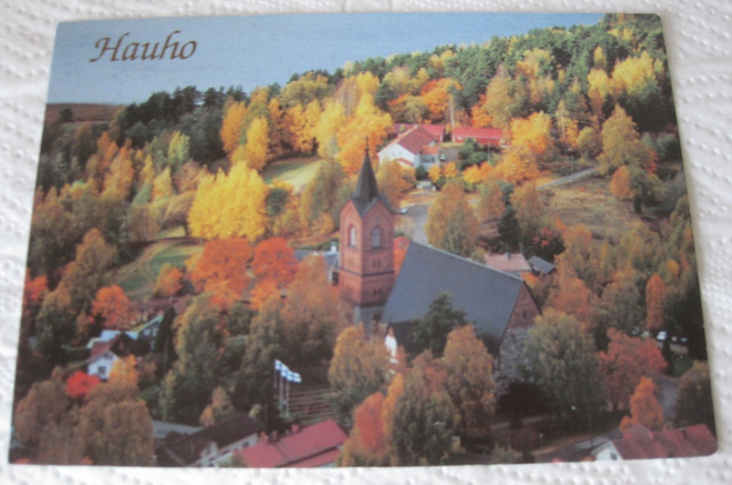 Hauhon kirkonseudun ruskaa, kulkematon