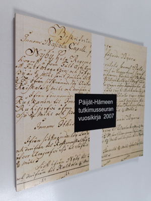 Päijät-Hämeen tutkimusseuran vuosikirja 2007