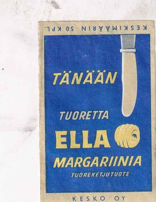 Tänään ELLA margariinia, tuoreketjutuote, Kesko , s75