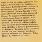 Mikael Enckell: Peiliin kirjoitettu. Elokuvaesseitä - pikkukuva 2