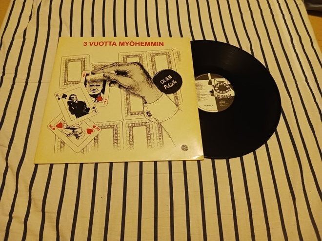 3 Vuotta Myöhemmin lp orig 1980 Pop Rock, Punk hieno