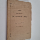 August Hjelt ym. : Bidrag om kännedom af Finlands natur o... - pikkukuva 1