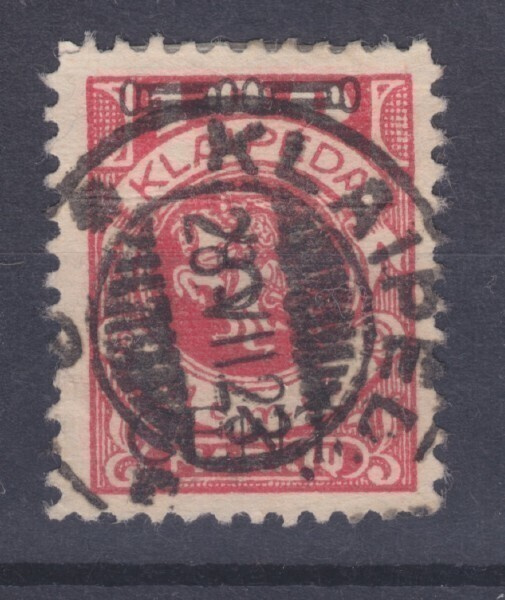 Saksa Reich Memel 1923 Mi 180