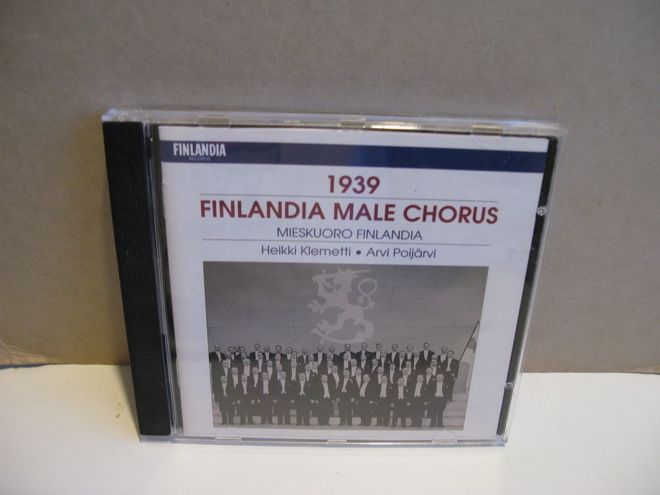 1939 FinlandiaMale Chorus-Klemetti-Poijärvi cd