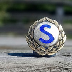 Hopeinen S - merkki. Halkaisija - 13 mm. Valmistaja - Kataja - pikkukuva 5