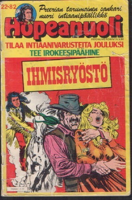 Hopeanuoli 22/1982 Billy the Kid