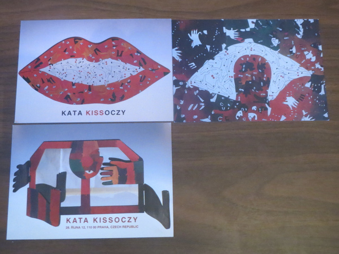 Katarina Kissoczy: kolme taidekorttia
