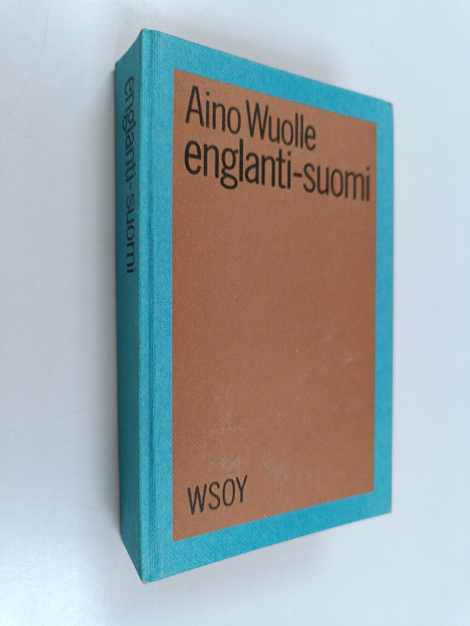 Aino Wuolle : Englantilais-suomalainen koulusanakirja