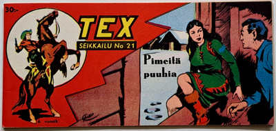 TEX seikkailu No 21 1958 (6. vsk)