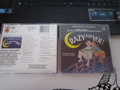 CD Original Broadway Cast Crazy For You The New Gershwin Mus