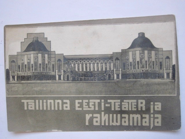 VANHA Kortti Venäjä Viro Eesti Tallin Tallinna 1910 Jugend