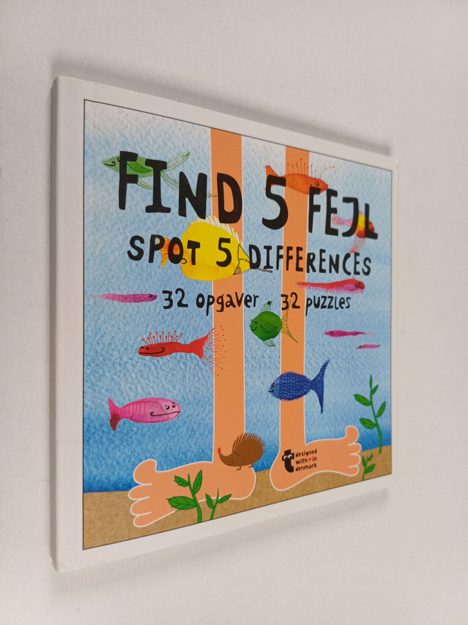 Find 5 fejl = Spot 5 differences