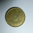 5 frangin belgian kolikko - pikkukuva 1