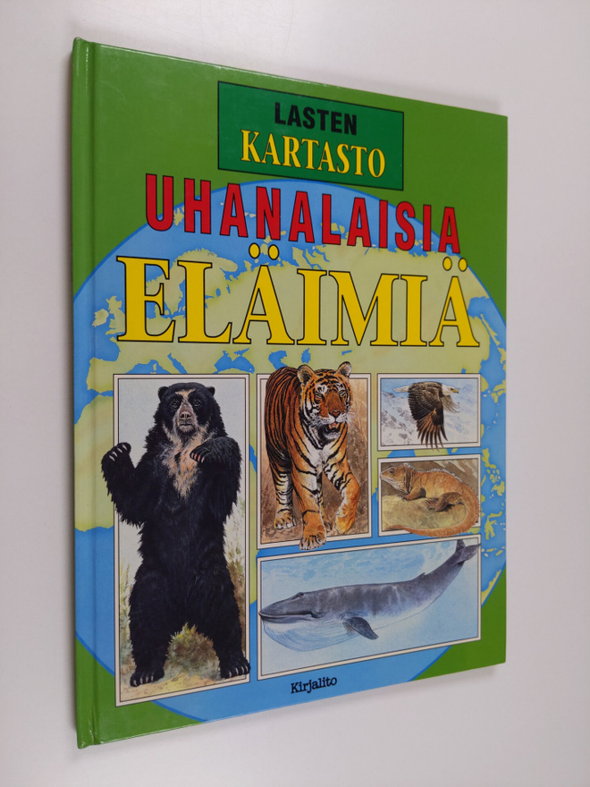 John Malam : Uhanalaisia eläimiä : lasten kartasto