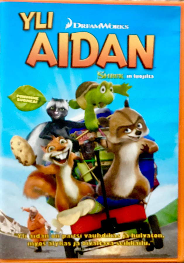 YLI AIDAN. DVD-elokuva