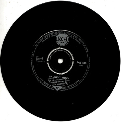 DELTA RHYTHM BOYS: Raunchy Ropey / The Two Of Us   7"