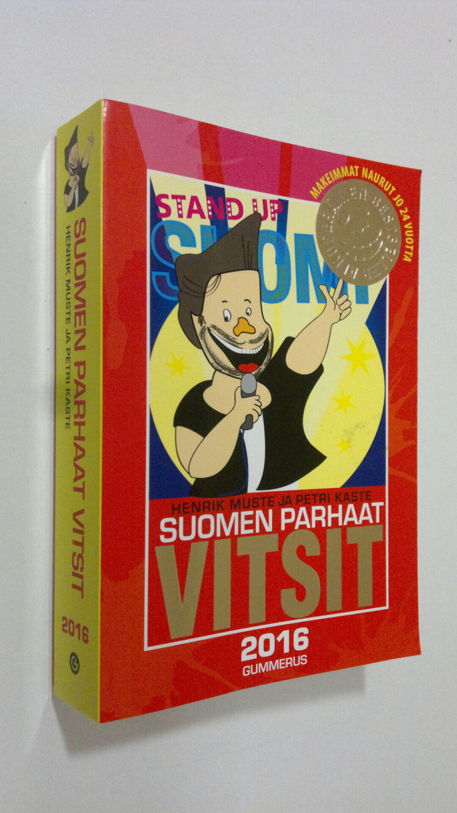 Henrik ym. (toim.) Muste : Suomen parhaat vitsit 2016