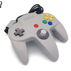 Aito Nintendo 64 -ohjain | Harmaa - pikkukuva 1