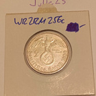 2 Reichsmark 1936 D natsisaksa hopeaa - pikkukuva 1