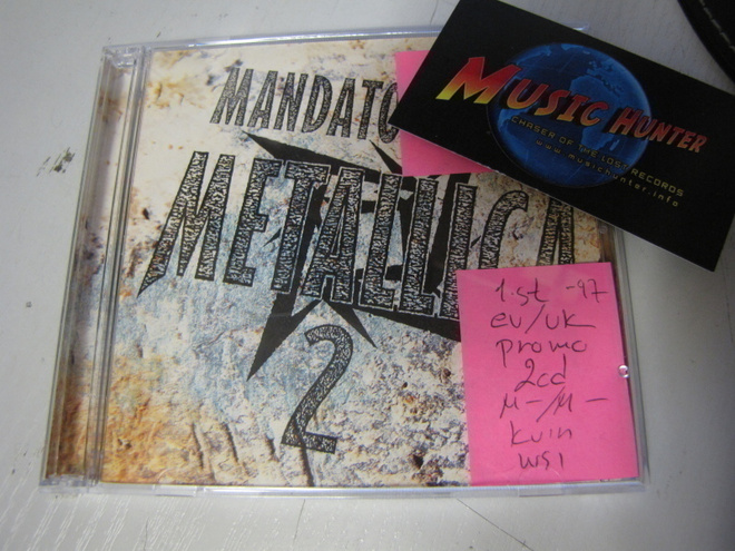 METALLICA - MANDATORY METALLICA 2 M-/M- PROMO 2CD