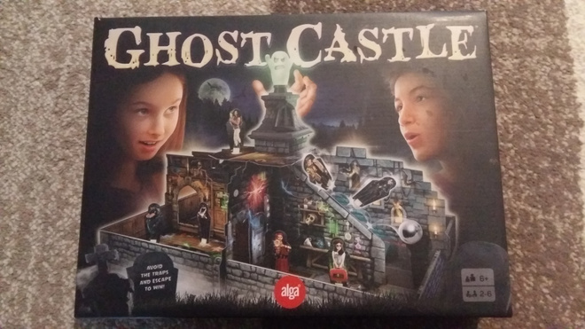 Kummituslinna ( Ghost Castle ) - lautapeli, hyväkuntoinen