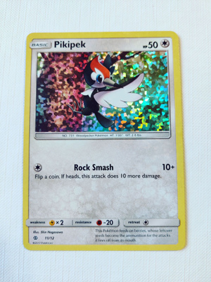 Pikipek - McDonalds 2017 Promo Card Holo