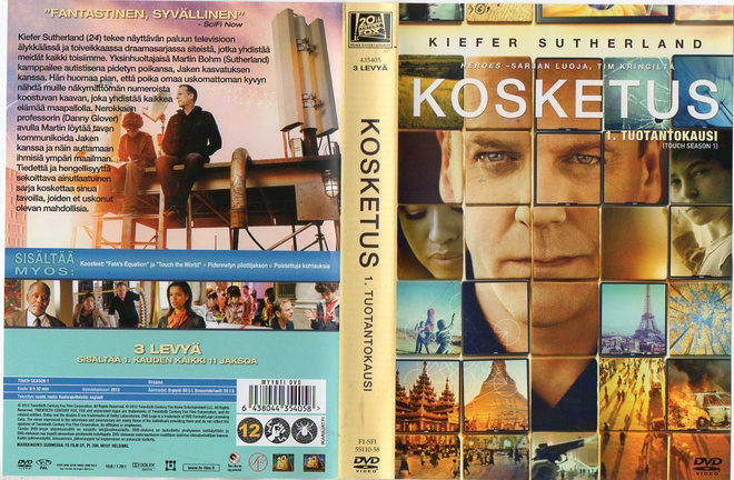 kosketus 1 kausi	(32 057)	k	-FI-	DVD	suomik.	(3)	kiefer suth