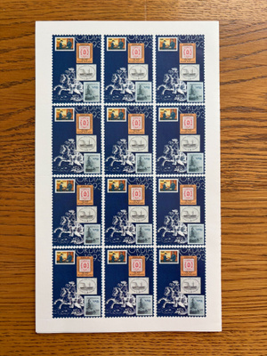 Postimerkkinäyttely Nordia 1993 tarra-arkki