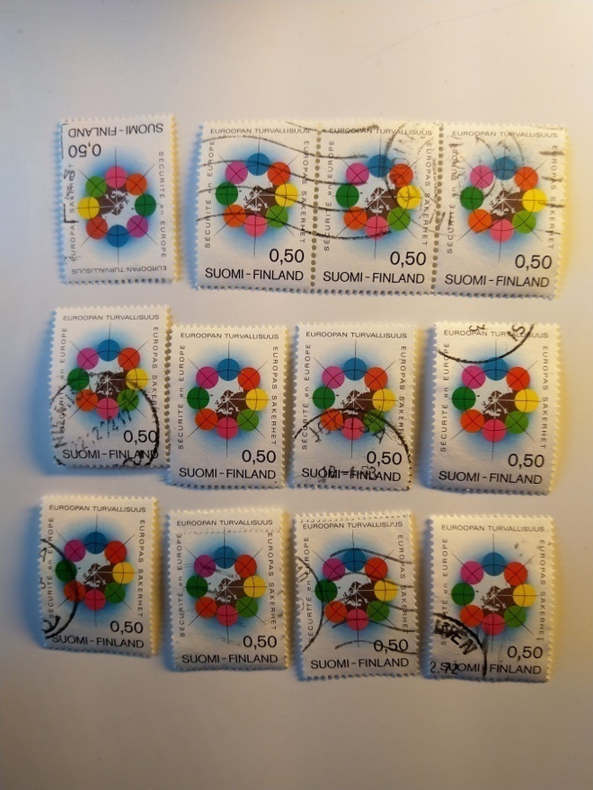 Postimerkki Euroopan turvallisuus 0,50