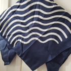 Marimekko sininen Huivi / Hartiahuivi / Kaulahuivi - pikkukuva 3