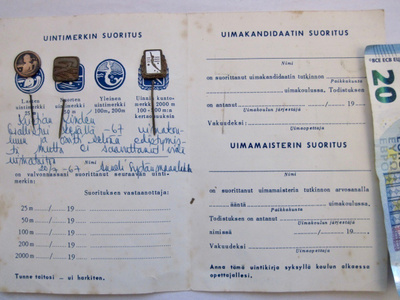 VANHA Uintikirja + Merkit 1967