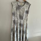 Kotimainen vintage mekko ja jakku ( D38 ) - pikkukuva 2