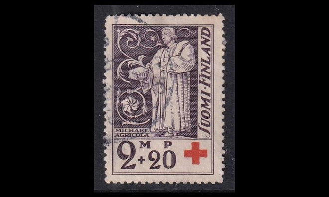 182 o Punainen risti 2mk+20p (1933)