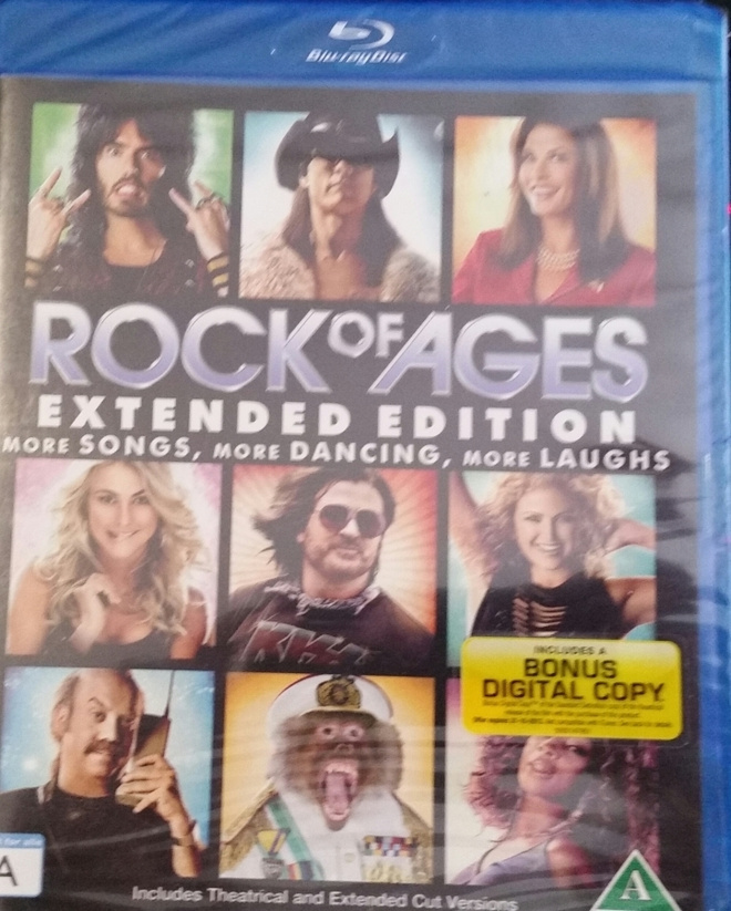 Rock of Ages - Extended Edition -Blu-Ray.UUSI
