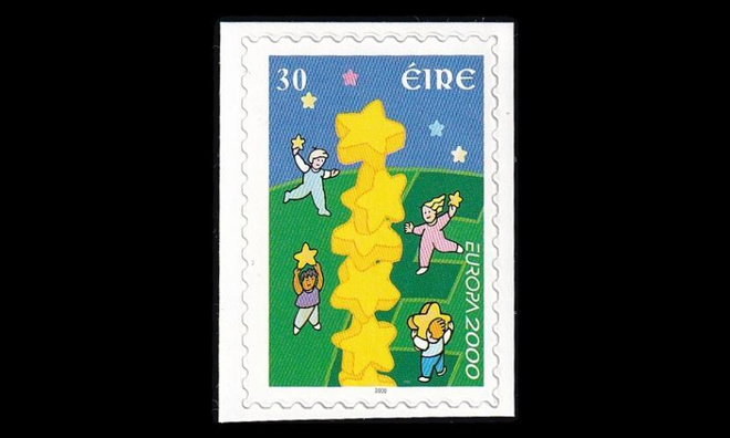 Irlanti 1224 ** Europa tarramerkki (2000)