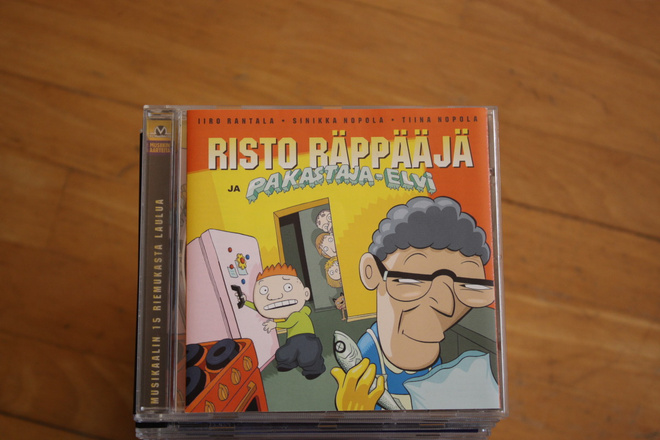 RISTO RÄPPÄÄJÄ ja PAKASTAJA ELVI CD