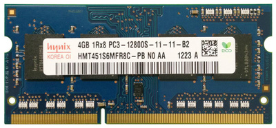 HYNIX 4GB DDR3 PC3-12800S SO-DIMM   *** SIS TOIMITUS ***