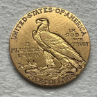 Kultaraha, USA 5 dollars 1910, kulta - pikkukuva 2
