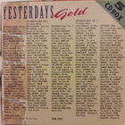 Yesterdays Gold - Volume 1 - 120 Golden Oldies (5cd box) - pikkukuva 2