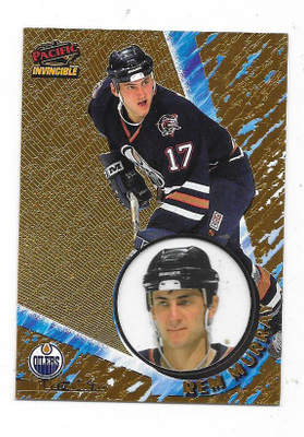 1997-98 Invincible #57 Rem Murray , Edmonton Oilers  ex HIFK